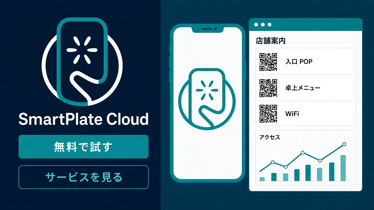 SmartPlate Cloud 無料登録の案内